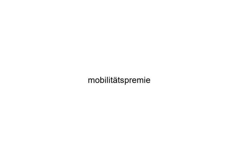 mobilittspremie