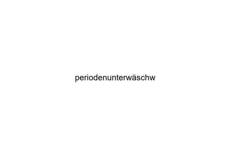 periodenunterwschw