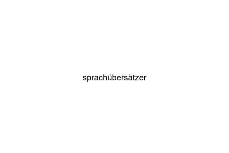 sprachberstzer