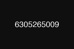 6305265009