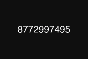 8772997495