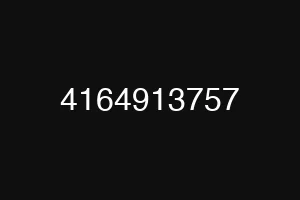 4164913757