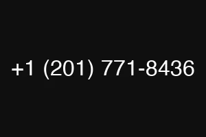 +1 (201) 771-8436