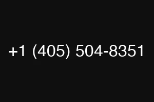 +1 (405) 504-8351