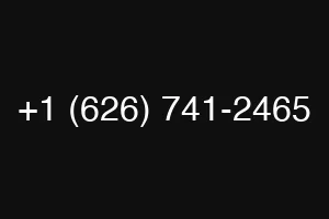 +1 (626) 741-2465
