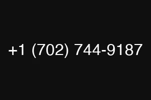 +1 (702) 744-9187