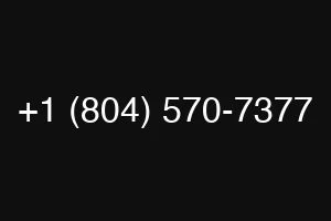 +1 (804) 570-7377
