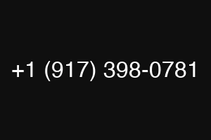 +1 (917) 398-0781