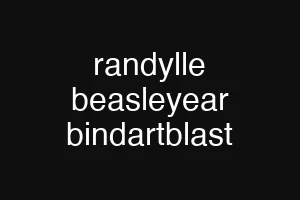 randylle beasleyear bindartblast
